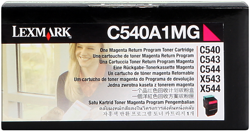 lexmark-c540a1mg-magenta-toner