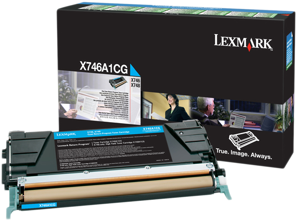 lexmark-x746a1cg-cyan-toner