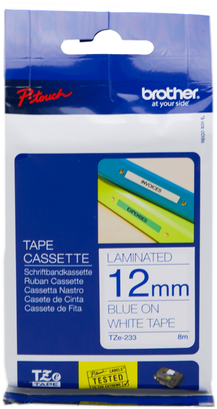 brother-tze-233-schriftband-blau-auf-weiss