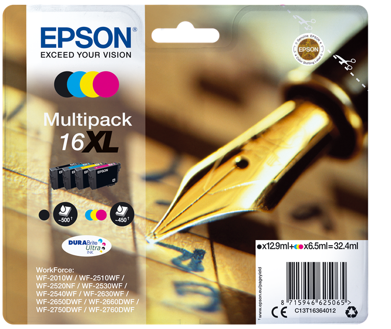 epson-16-xl-multipack-schwarz-cyan-magenta-gelb
