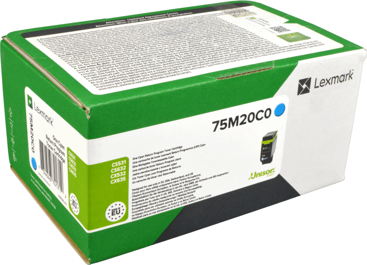lexmark-75m2xc0-cyan-toner