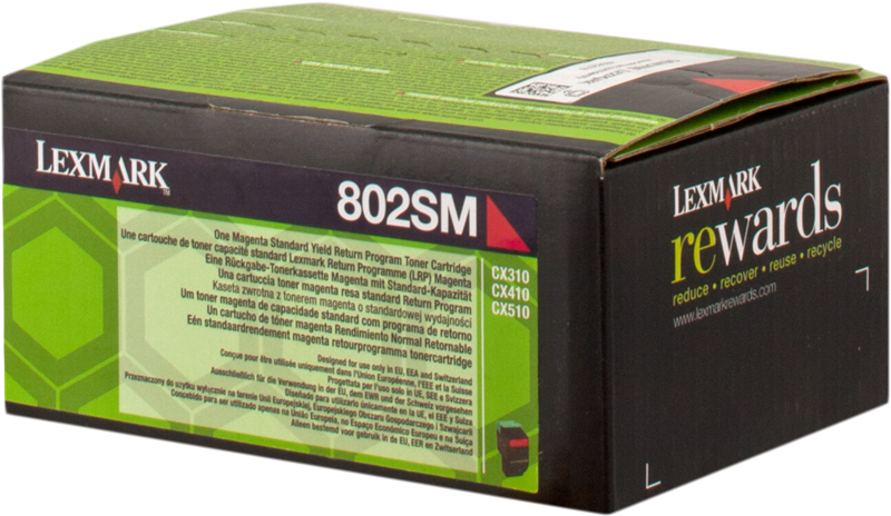 lexmark-802sm-magenta-toner