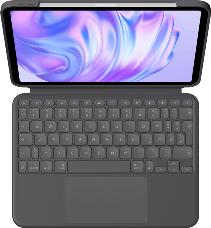 logitech-combo-touch-fuer-ipad-pro-11-zoll-m4-graphitgrau