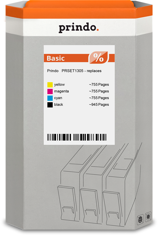 prindo-basic-multipack-schwarz-cyan-magenta-gelb
