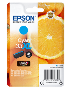 epson-33-xl-cyan-druckerpatrone