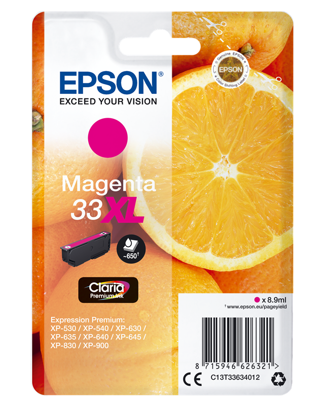 epson-33-xl-magenta-druckerpatrone