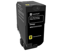 lexmark-74c2hy0-gelb-toner