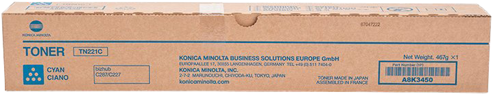 konica-minolta-tn-221c-cyan-toner