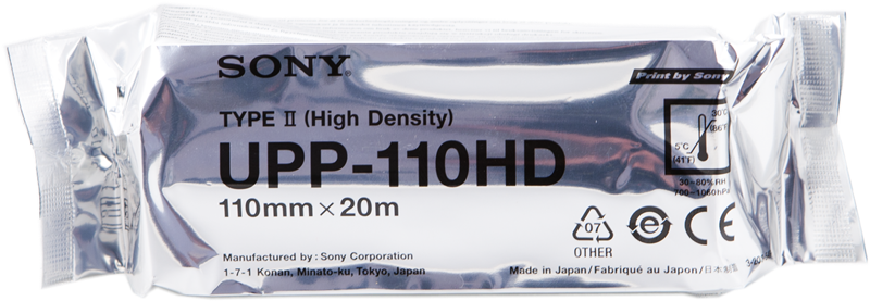 sony-thermopapierrolle-upp-110hd-weiss