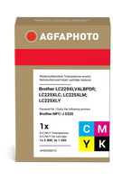 agfa-photo-lc229xlbk-c-m-y-multipack-schwarz-cyan-magenta-gelb