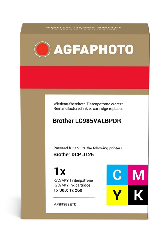 agfa-photo-lc985bk-c-m-y-multipack-schwarz-cyan-magenta-gelb