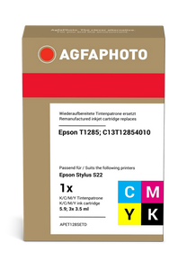 agfa-photo-t1285bk-c-m-y-multipack-schwarz-cyan-magenta-gelb