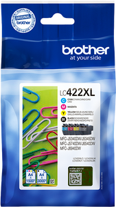 brother-lc-422xl-multipack-schwarz-cyan-magenta-gelb