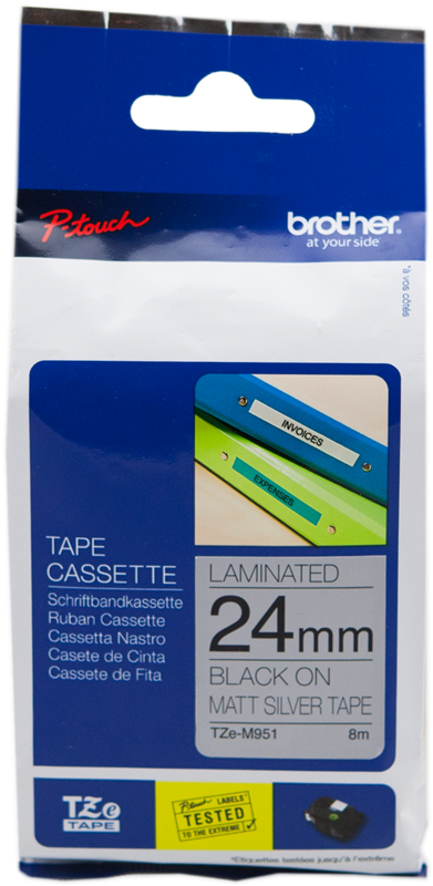 brother-tze-m951-schriftband-schwarz-auf-silber