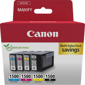 canon-pgi-1500-multipack-schwarz-cyan-magenta-gelb