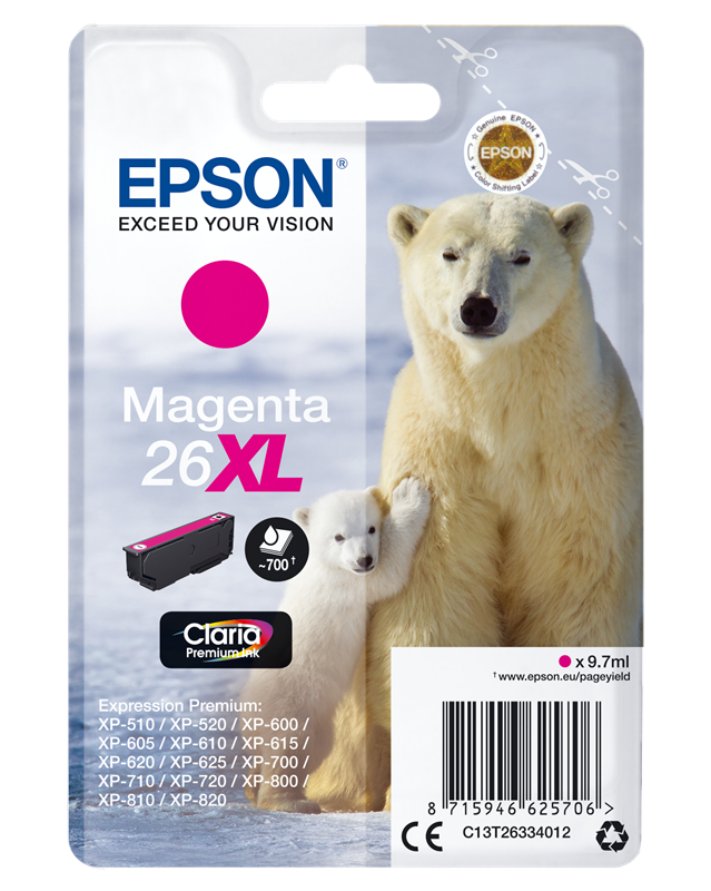 epson-26-xl-magenta-druckerpatrone