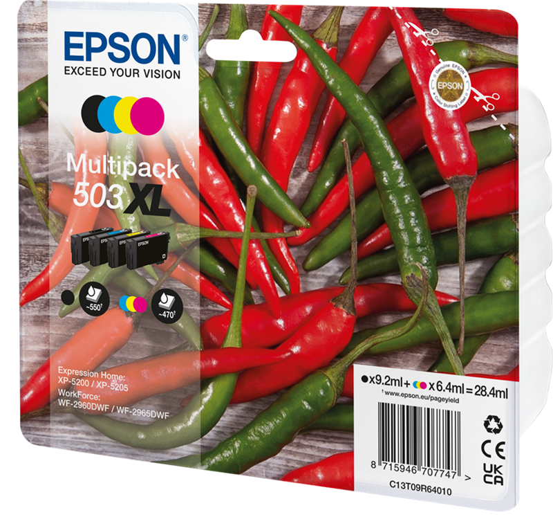 epson-503-xl-multipack-schwarz-cyan-magenta-gelb