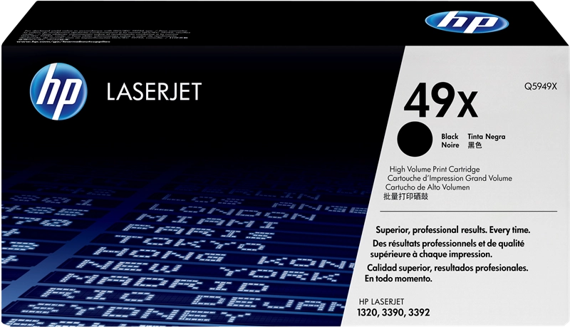 HP 49x schwarz Toner (XL)