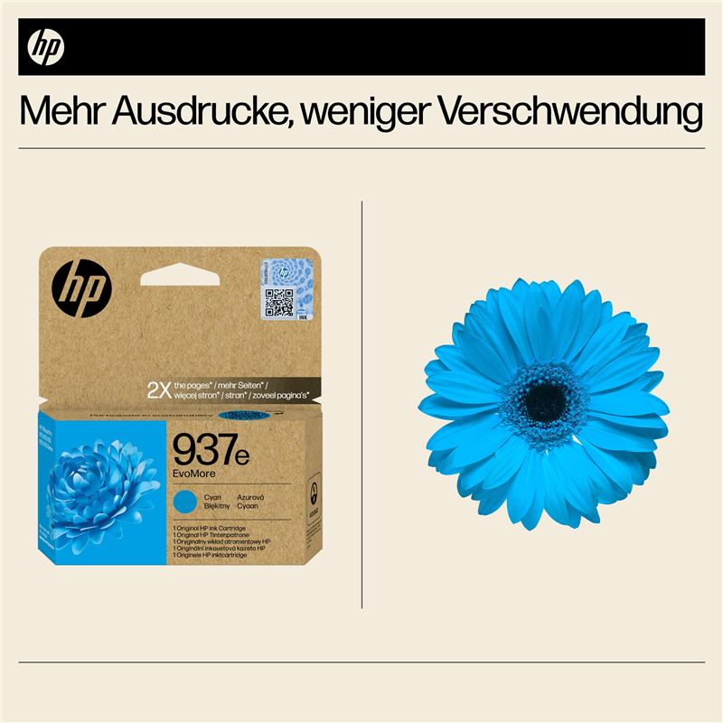 hp-937e-cyan-druckerpatrone