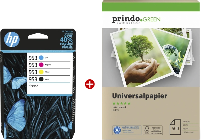 HP Value Pack (HP 953 + Universalpapier)
