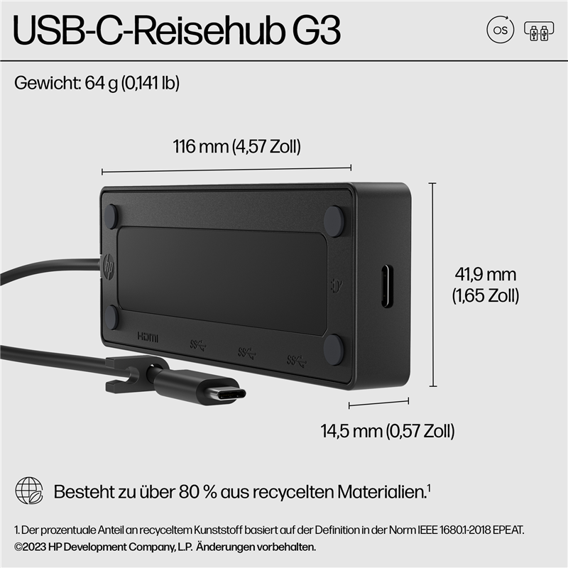 hp-usb-c-reisehub-g3-usb-3-2-gen-2-schwarz