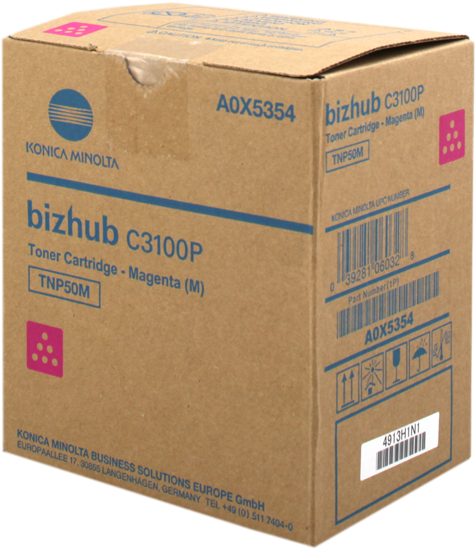 konica-minolta-tnp50m-magenta-toner