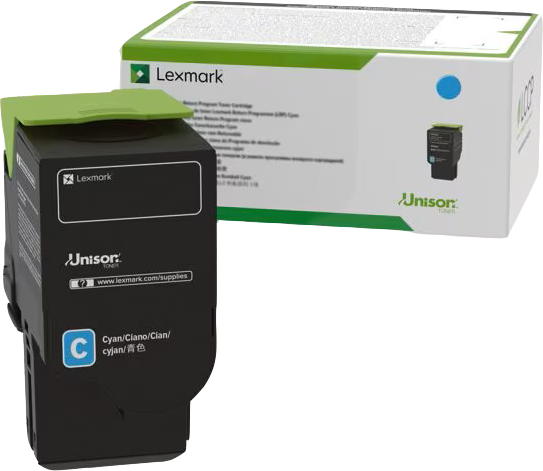 lexmark-78c2xce-cyan-toner