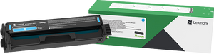 lexmark-c332hc0-cyan-toner