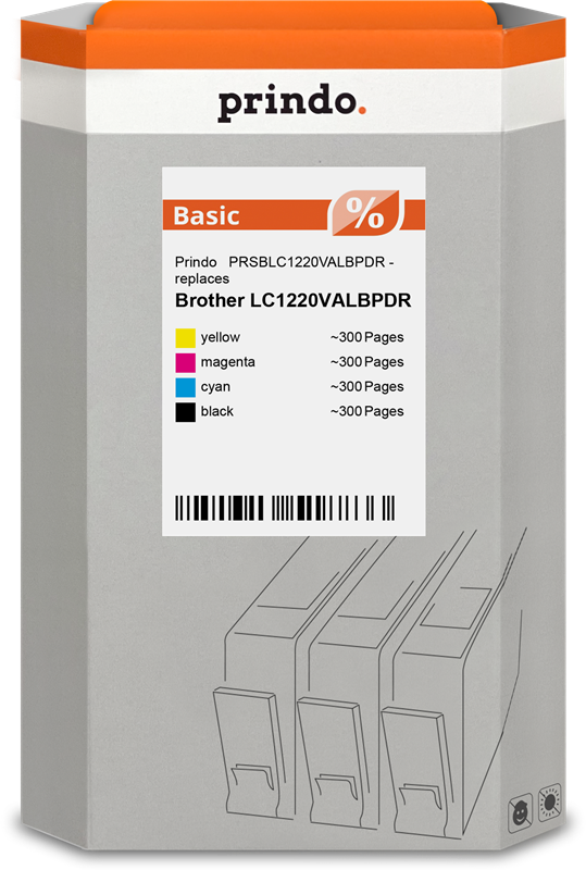 prindo-basic-multipack-schwarz-cyan-magenta-gelb