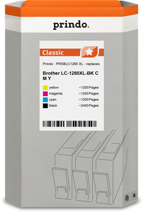 prindo-classic-xl-multipack-schwarz-cyan-magenta-gelb