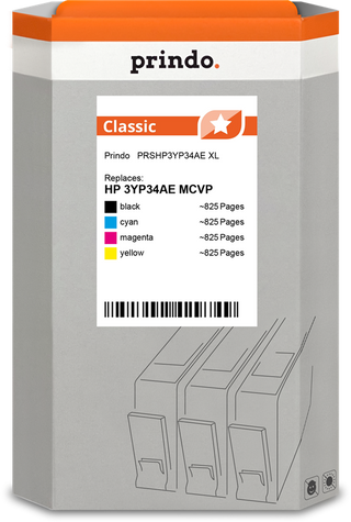 prindo-classic-xl-multipack-schwarz-cyan-magenta-gelb