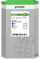 prindo-green-multipack-schwarz-cyan-magenta-gelb